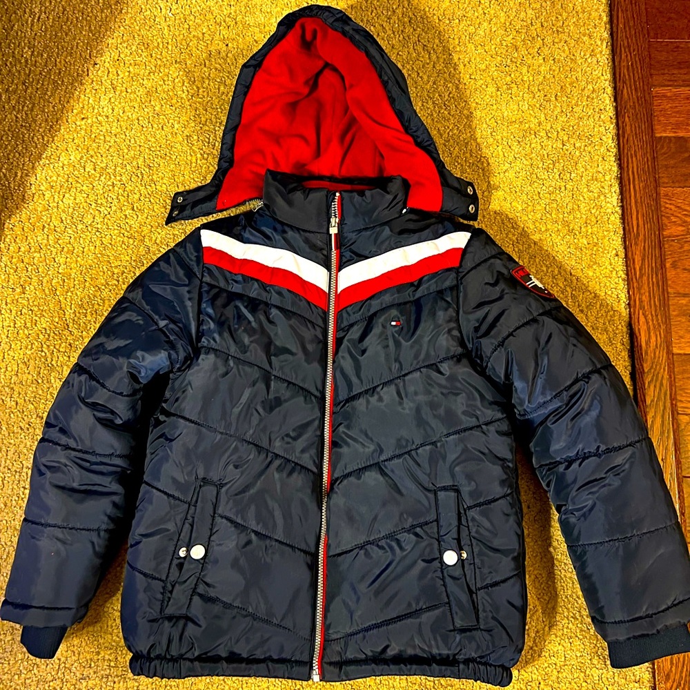 Tommy Hilfiger winter coat for boy. Size L (14-16). Just like new